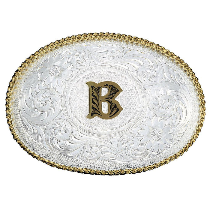 Medium 'B' Initial Buckle