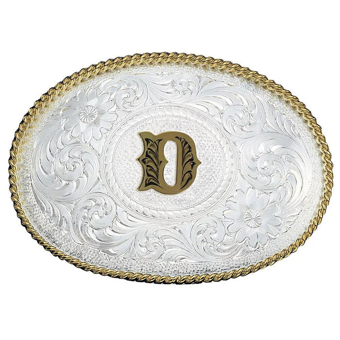 Medium 'D' Initial Buckle
