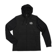 Texas Black Commuter Insulated Mixed Media Jacket