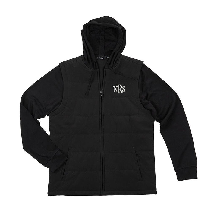 Texas Black Commuter Insulated Mixed Media Jacket