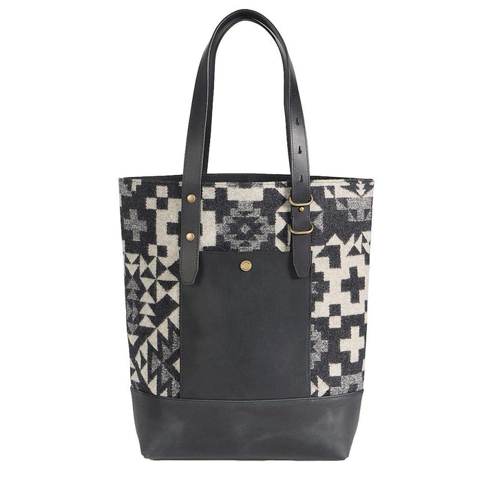 Blue Ridge Black Open Tote