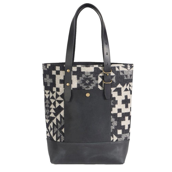 Pendleton Woolen Mills Inc. Blue Ridge Black Open Tote