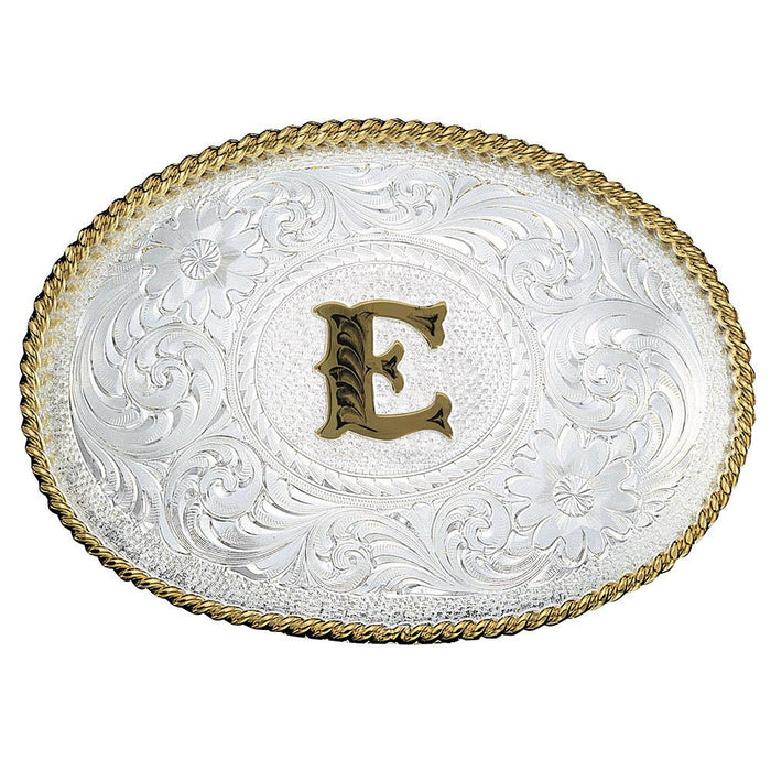 Medium 'E' Initial Buckle