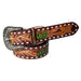Tooled Cactus Belt