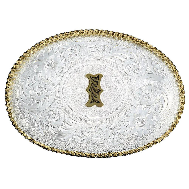 Medium 'I' Initial Buckle