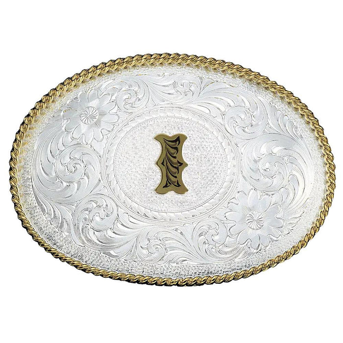 Medium 'I' Initial Buckle