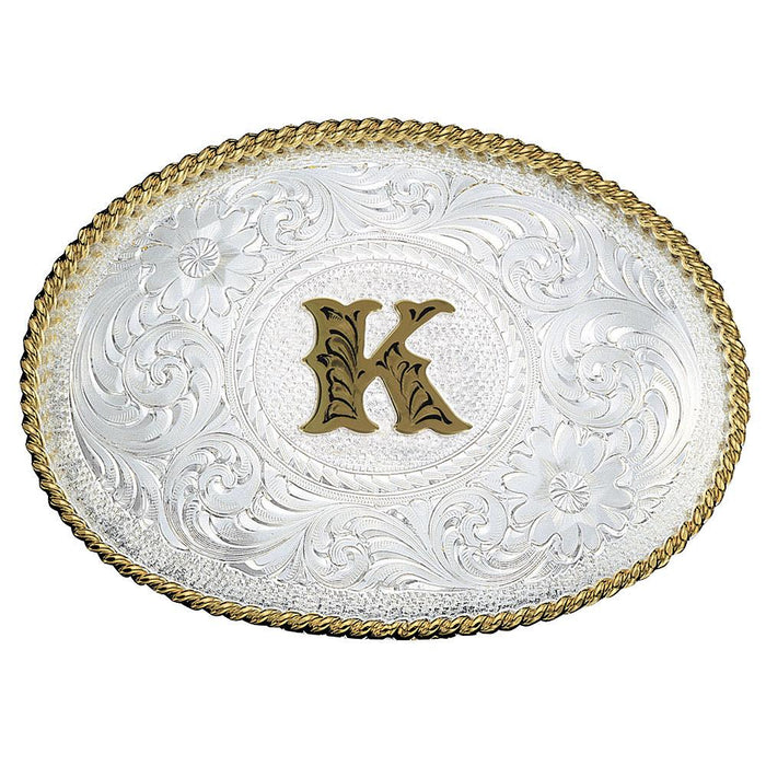 Medium 'K' Initial Buckle