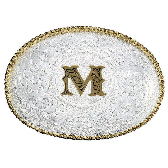 Medium 'M' Initial Buckle