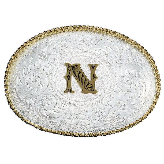 Medium 'N' Initial Buckle