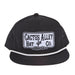 Square Knot Black & White Cap