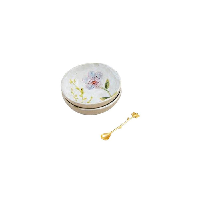 Blue Flower Dipping Tidbit Set