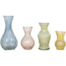 Assorted Debossed Glass Vase