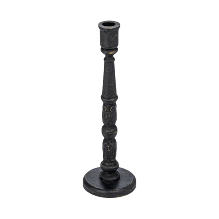Black Nob Taper Candle Holder