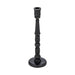 Black Nob Taper Candle Holder