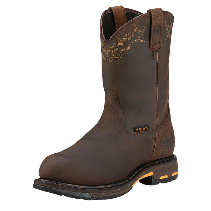 Men's WorkHog Oily Distressed Waterproof Composite Toe Work Boot