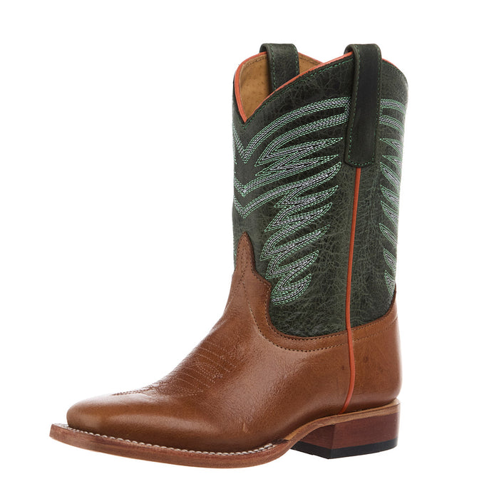 Kid's Gunny Jimmy and Turquoise Sensation Square Toe Boot