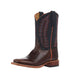 Kid's Brown Avatar and Navy Denver Calf Square Toe Boot