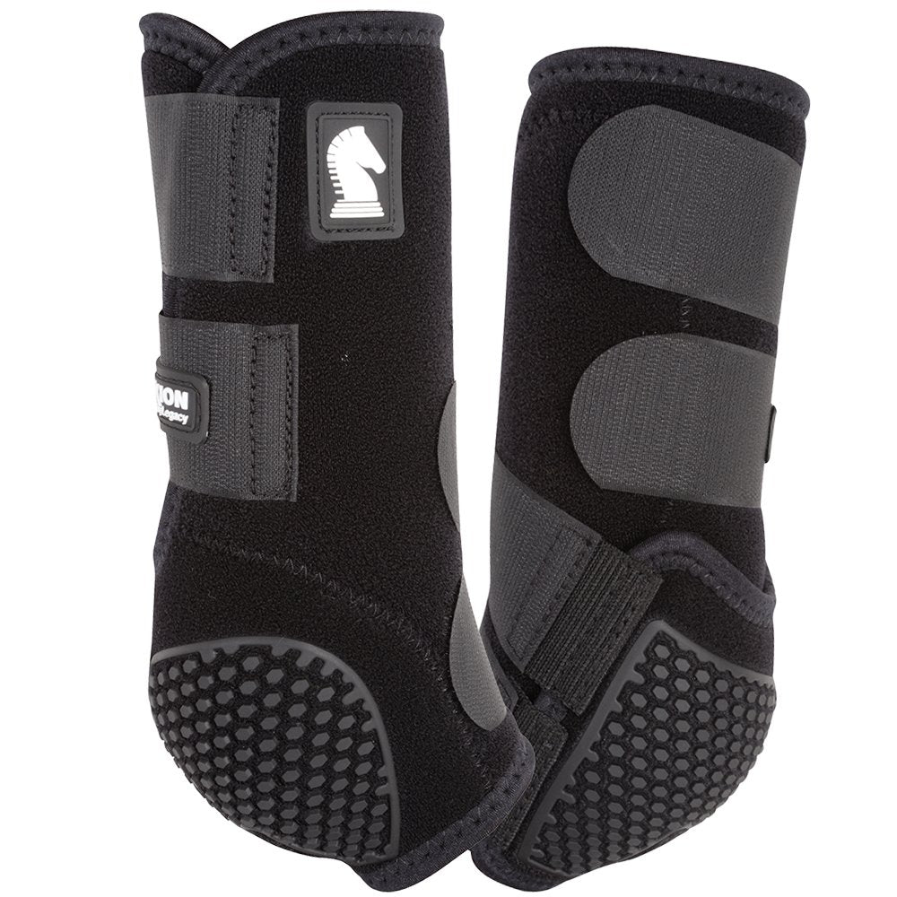 Classic Equine Flexion by Legacy Front Protective Boots- Hot Pink