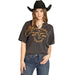 Women's Cowgirl Country Black Tee Shirt