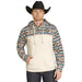 Men's Natural Color Block Hoodie