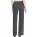 Women's Charcoal Front Seam Relaxed Flare Jeans