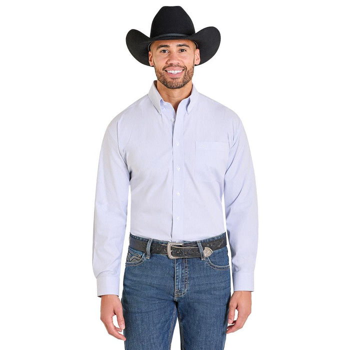 Men's Blue Stripe Shirt