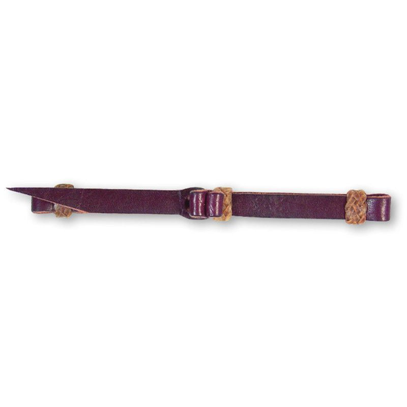 Leather Bit Hobble with Rawhide Loops