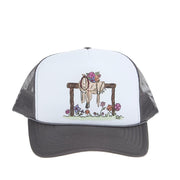 Hitchin Post White & Grey Cap
