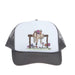 Hitchin Post White & Grey Cap