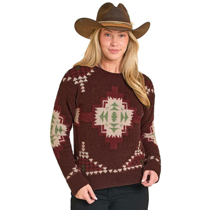 Women's Java Boucle Aztec Sweater