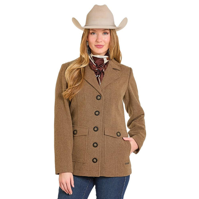 Women's Camel Wool Coat