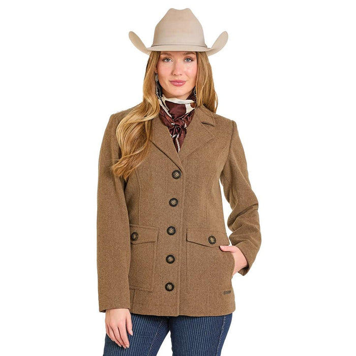 Women's Camel Wool Coat