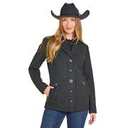 Women's Black Heather Coat