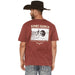 Men's Dark Red Waspy Tee Shirt