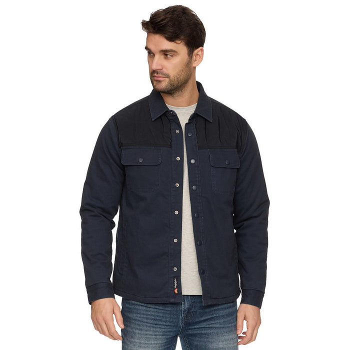 Men's Cameron Mixed Media Jacket