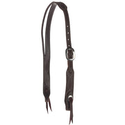 Figure 8 Stitch Roughout Chocolate Slit Ear Headstall