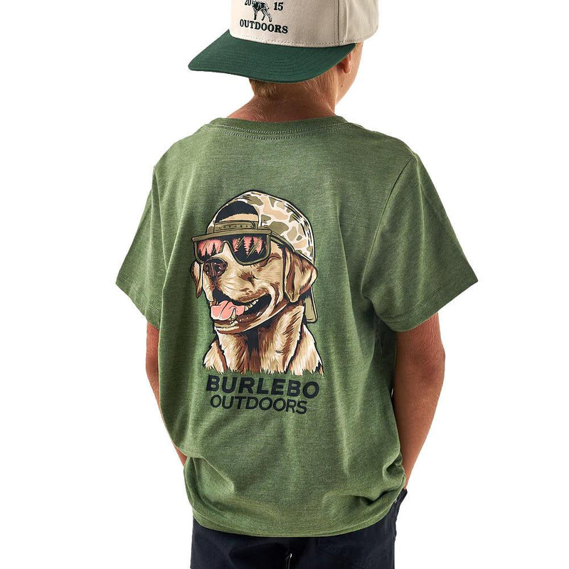 Youth Mallard Camo Dog Tee Shirt