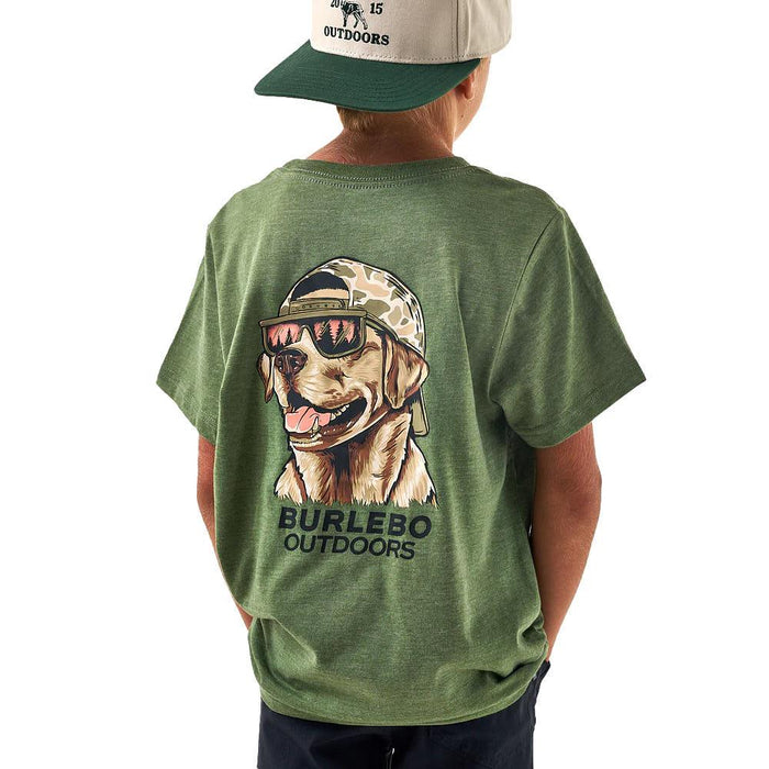 Youth Mallard Camo Dog Tee Shirt