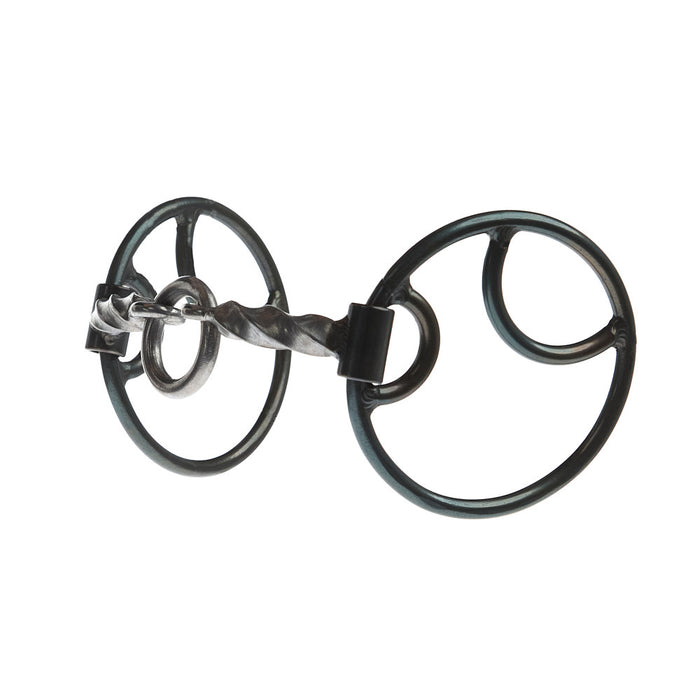 Locked O Ring Slow Twist Lifesaver Gag Bit