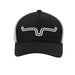 Men's 110 Double Trac Black Cap