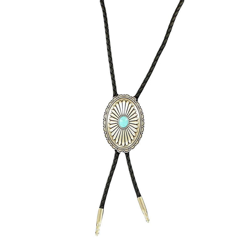 Flower Concho Bolo