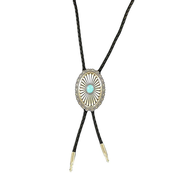 Flower Concho Bolo