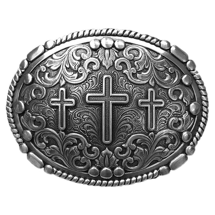 Three Cross Belt Buckle