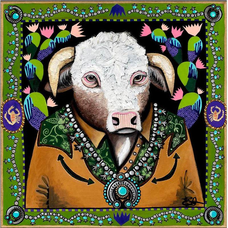 Bull In Bloom Shorty