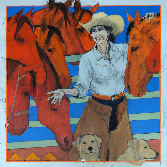 Women With Horses Long Tall
