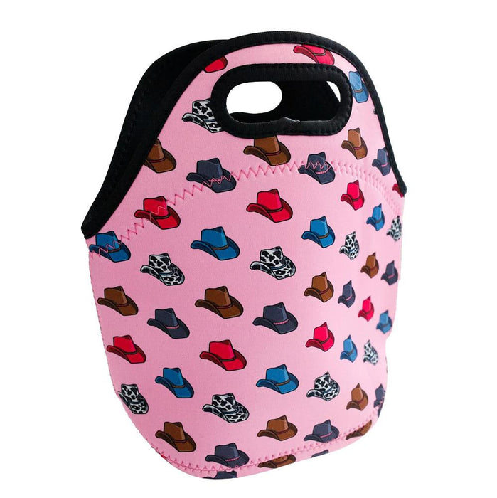 Pink Cowboy Hat Lunch Tote