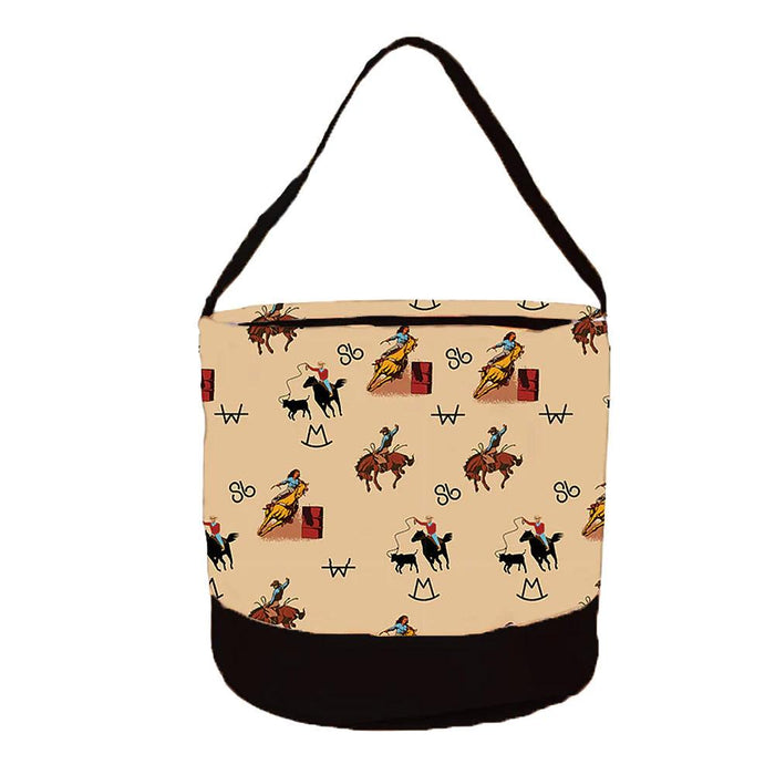 Vintage Cowboy Storage Bin