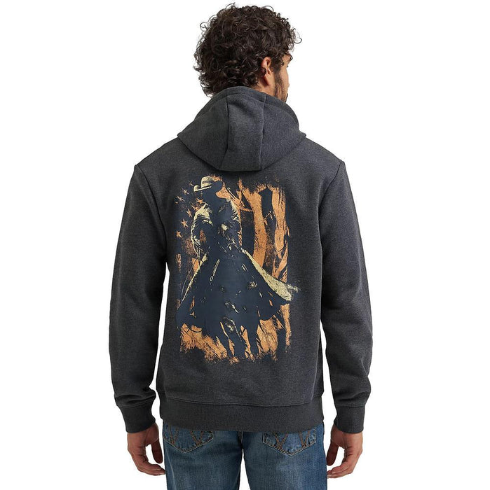 Men's Jet Black Logo Hoodie