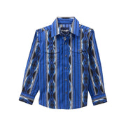 Boy's Blue Checotah Shirt