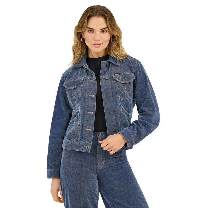 Women's Airy Denim Western Jacket